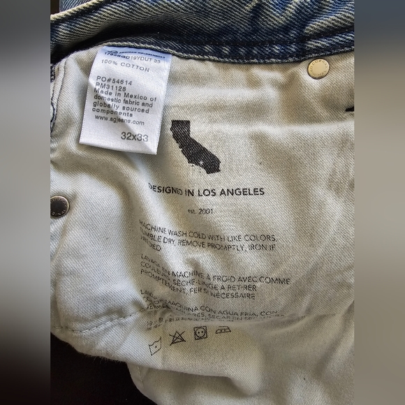 AG Men's Tellis Slim Fit Jeans (21 Years Citadel) - Picture 9 of 9